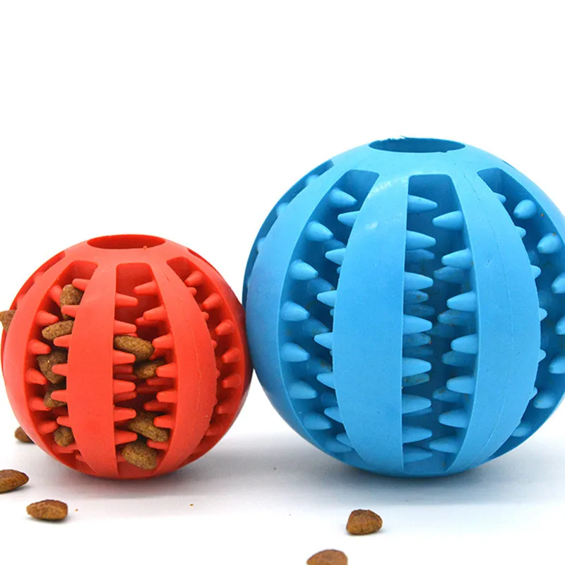 

Soft Pet Toys for Dogs Rubber Dog Ball For Funny Puppy Dog Chew Toys For Pet Large Dogs Tooth Cleaning Ball Toy Pet Products