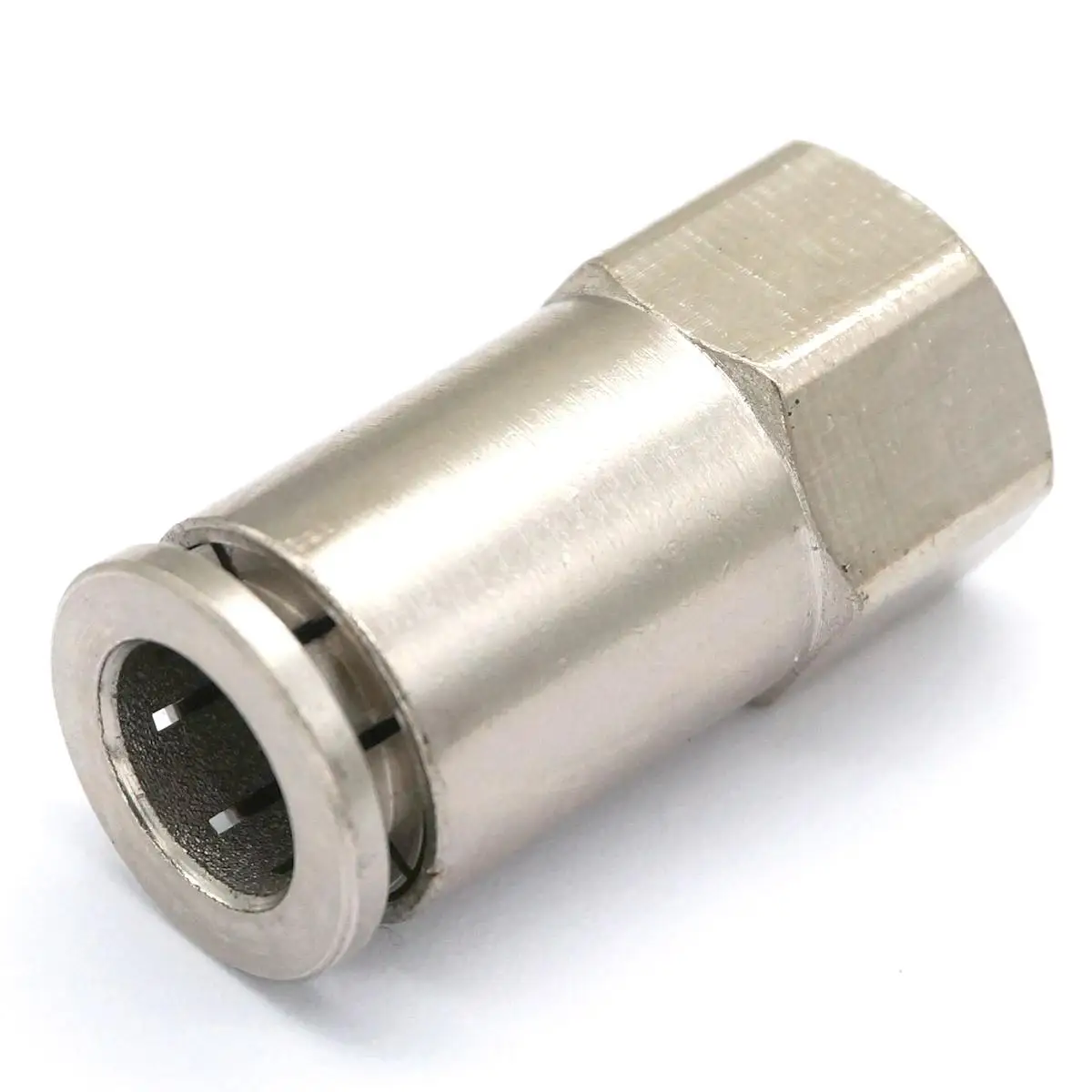 Пневматический никелевый латунный Вставной соединитель быстроразъемный фитинг