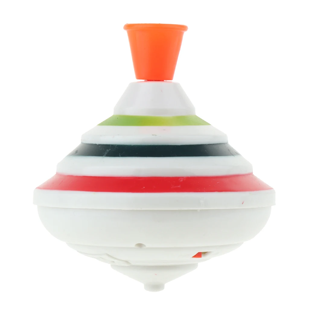 

Spinning Top Toy w/ Music Rotating Top Toy Light Up Spinner for Kids