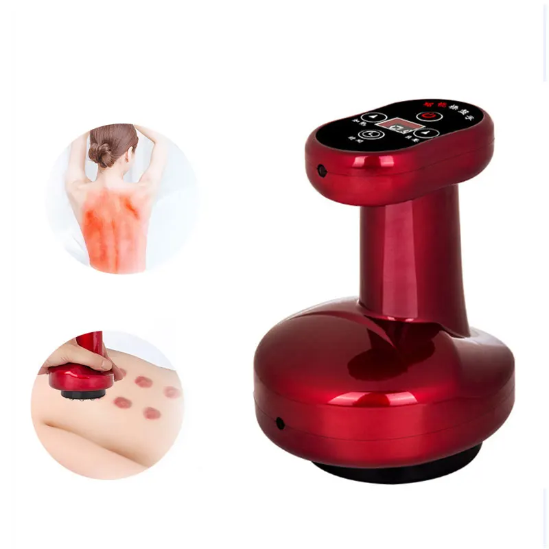 

Electric Cupping Massage Guasha Suction Scraping Massager Apparatus Device Negative Pressure Meridian Body Slim Physiotherapy