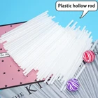 Пластиковые присоски для леденцов, 100 шт.компл.