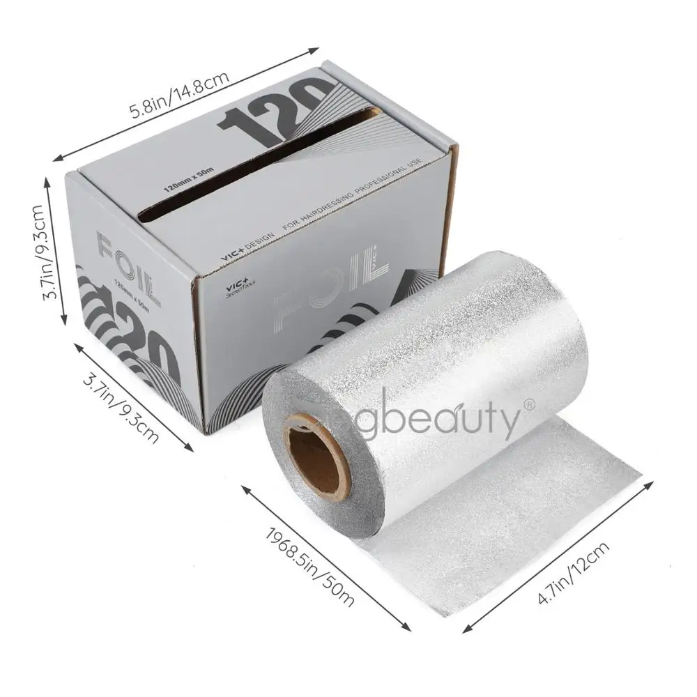 Segbeauty волос Алюминий Фольга салон специальные Палочки краситель олова Бумага 50 м