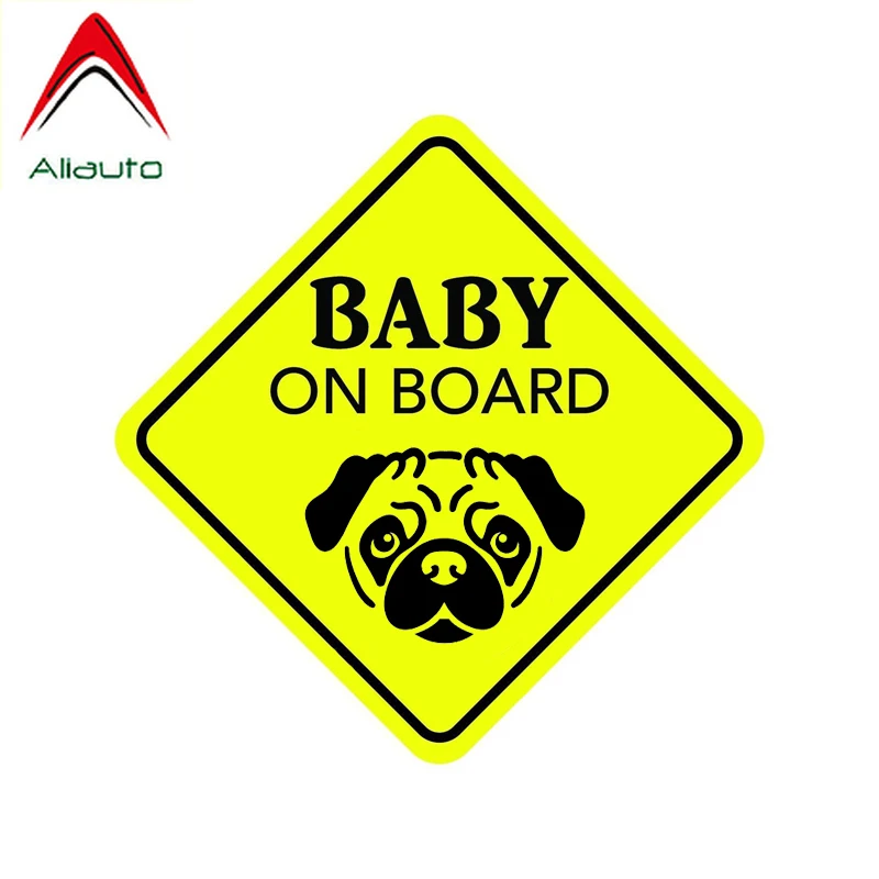 Предупреждающая наклейка на автомобиль Aliauto Детская Наклейка борт декоративная