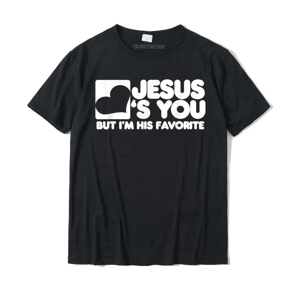 

Мужская хлопковая футболка с изображением Иисуса любит вас, но я его любимый костюм