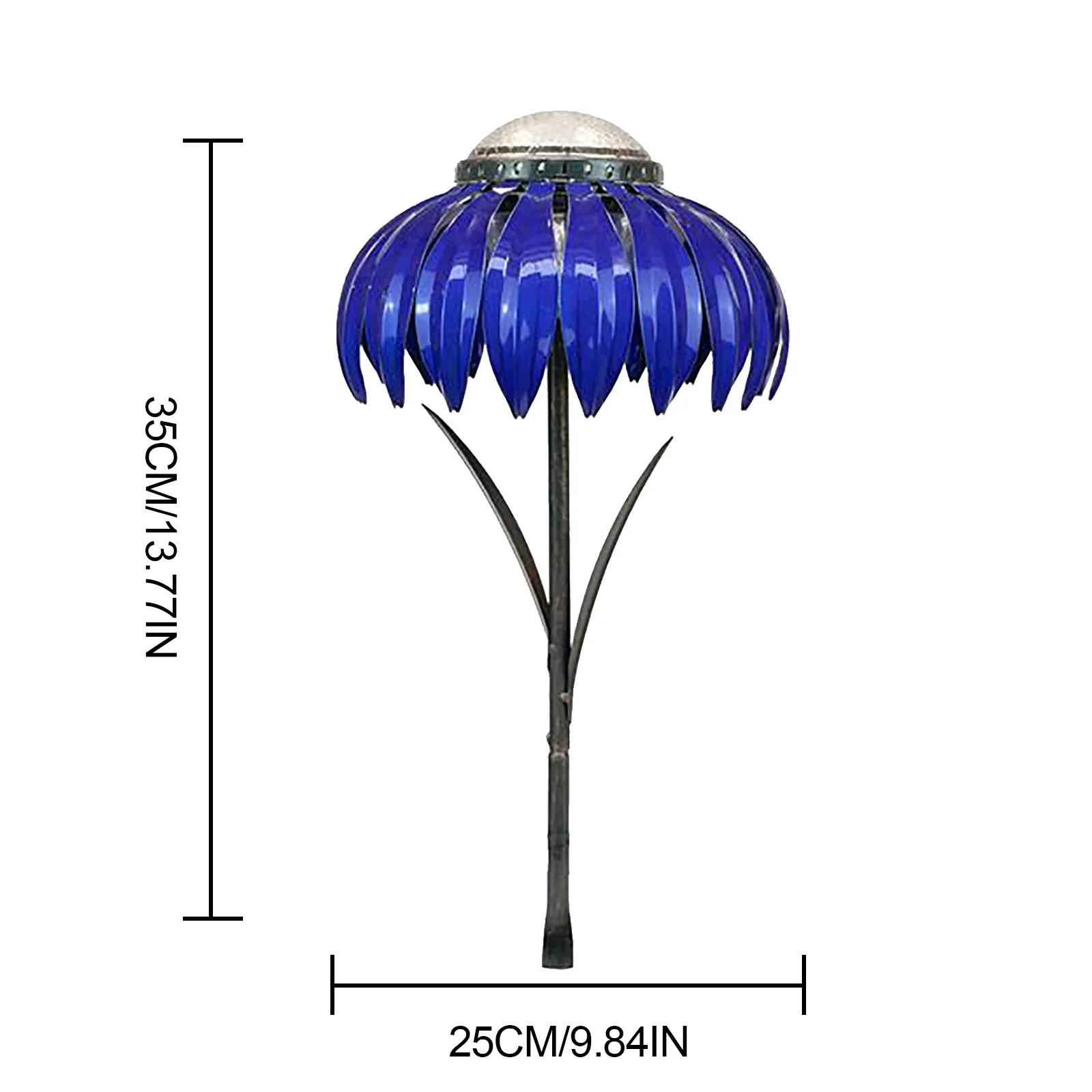Ощущение розовый Эхинацея солнечный светильник s украшения сада наружная ставки