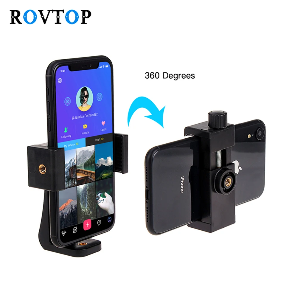 Универсальный штатив Rovtop Z2 для телефона вращающийся держатель камеры