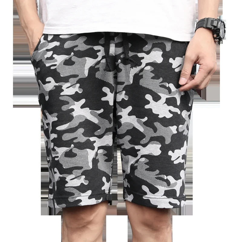 

2022 New Plus Size Men Camouflage Shorts Casual Male Military Cargo Shorts Knee Length Mens Summer Camo Short Pants 8XL 7XL 6XL