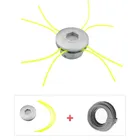 Алюминиевая насадка для триммера, серебристая, для стрижки травы и газона