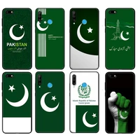 black tpu case for huawei honor 20 lite 10 10i 20s 30s 30 case honor 7a 5 45 7s 7c 5 7 case cover pakistan flag