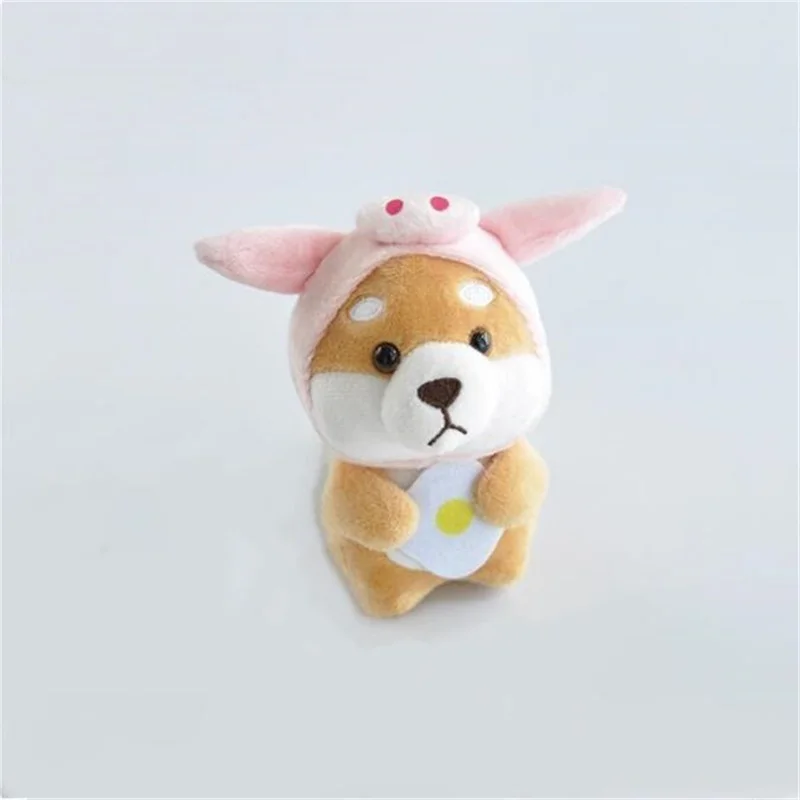Cute Shiba Inu Plush Keychain - Small Pendant for Kids - Stuffed Animal Toy - Creative Christmas and Birthday Gift image 6