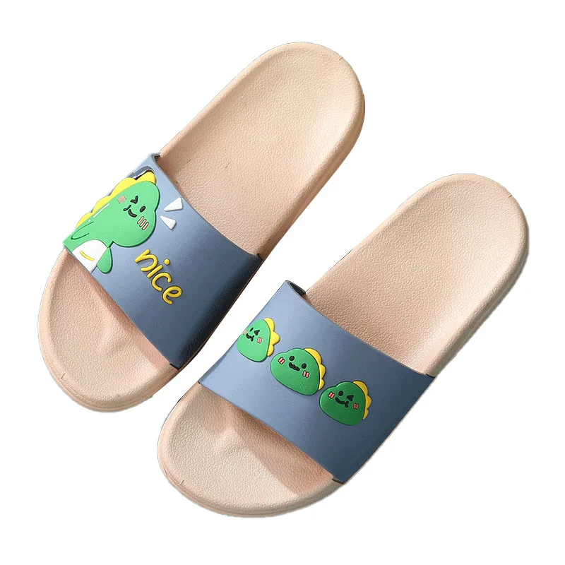 

Summer Home Men Slippers Simple Shoes Non-slip Bathroom Slides Flip Flops Couples Indoor Women Platform Slippers