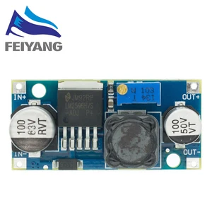 Понижающий преобразователь LM2596HVS, Регулируемый понижающий преобразователь с напряжением 4,5-50 в до 3-35 в, с ограничением напряжения, LM2596 HV, LM2596HV