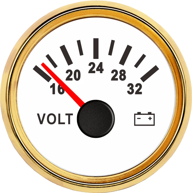 16-32V 800-00062 Вольтметр yacht 12 Вольт 8-16 в 16-32 в автомобильный мото rcycle painel цифровой мото дисплей вольтметр измеритель напряжения для авто лодки ATV UTV 52 мм fit Mairne Yacht moto rcycle автомобильный вольтметр измерительные приборы 8- 16 вольт с красной подсветкой 16-32 в - Цвет: 16-32V 800-00062