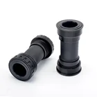 Нижняя ось кронштейна адаптер 1,3724 мм Кривошип звездочки набор черный MTB дорожный велосипед нажимной нижний подходят кронштейны для Shimano deore BB52