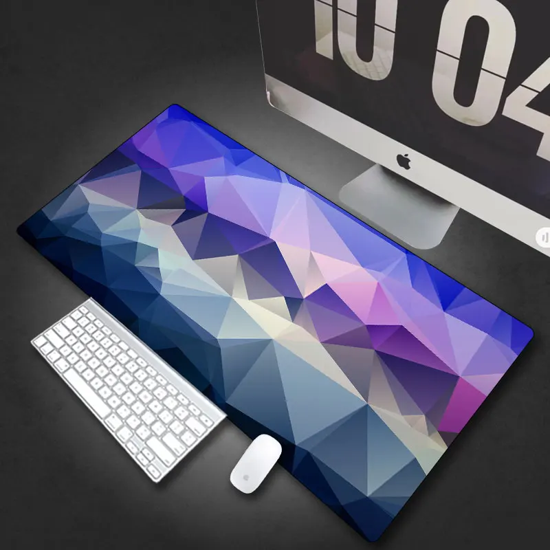 Creative personality mouse pad gaming customizable geometric pattern desktop gasket washable 3D rubber | Компьютеры и офис
