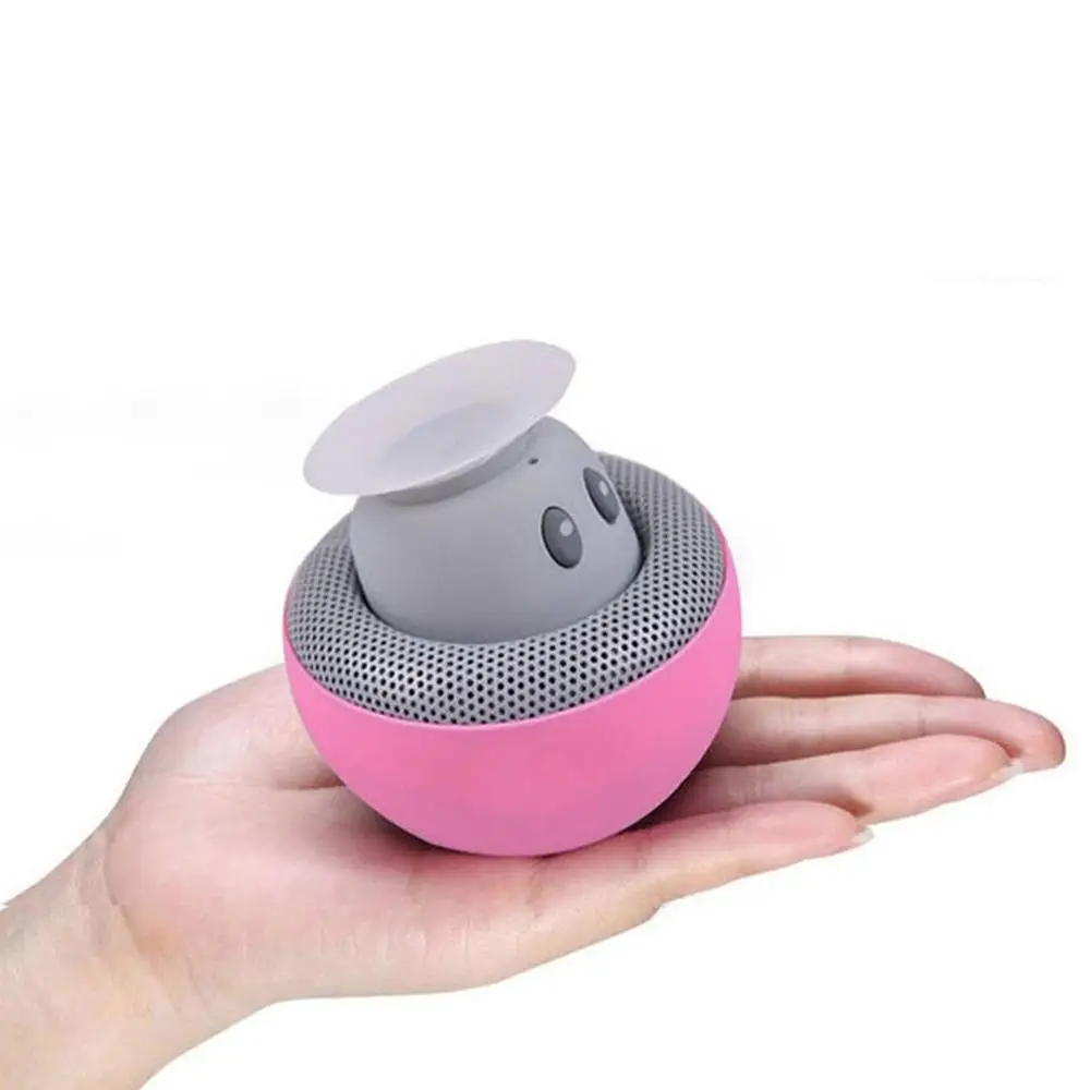 Беспроводная Bluetooth колонка с мультяшным рисунком грибов Водонепроницаемая мини