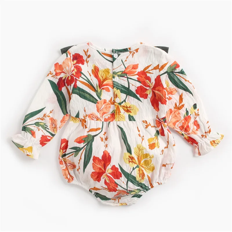 YALOODE весенняя одежда для новорожденных в богемном стиле комбинезон маленьких