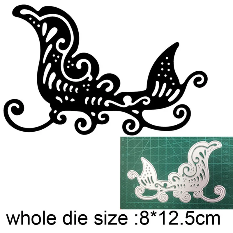 

metal cutting dies cut die mold Christmas dies Lace Sled Decoration Scrapbook paper craft knife mould blade punch stencils dies