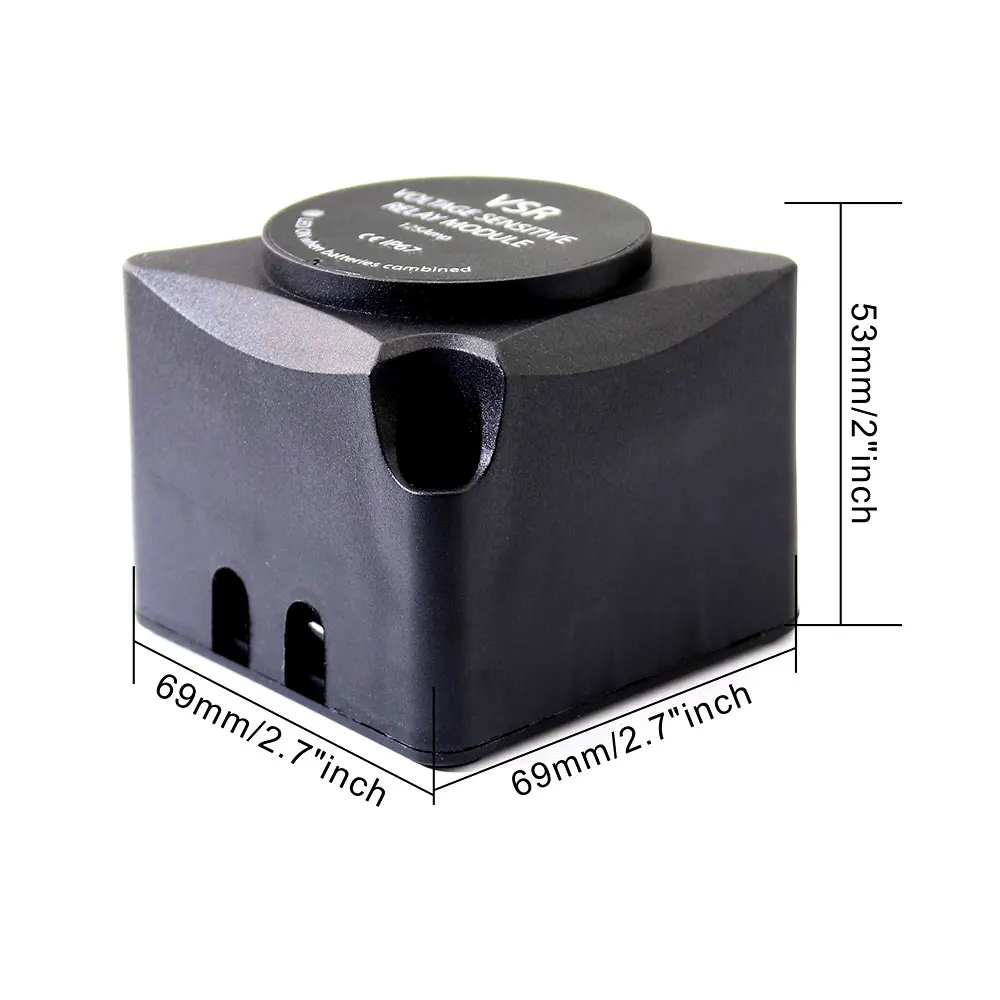 Напряжение зондирования реле (VSR) 12V 125Amp IP67-Automatic порт для зарядки через того чтобы