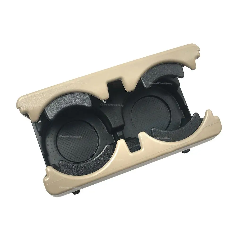 CloudFireGlory Fit For Montero Pajero V75 V77 2000-2006 V73 V78 Rear 2nd Foldable Seat Cup Holder Beige MR610852