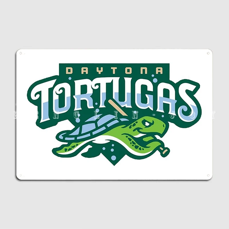 

Tortugas Sports Metal Sign Wall Mural Garage Club Decoration Mural Painting Tin Sign Posters