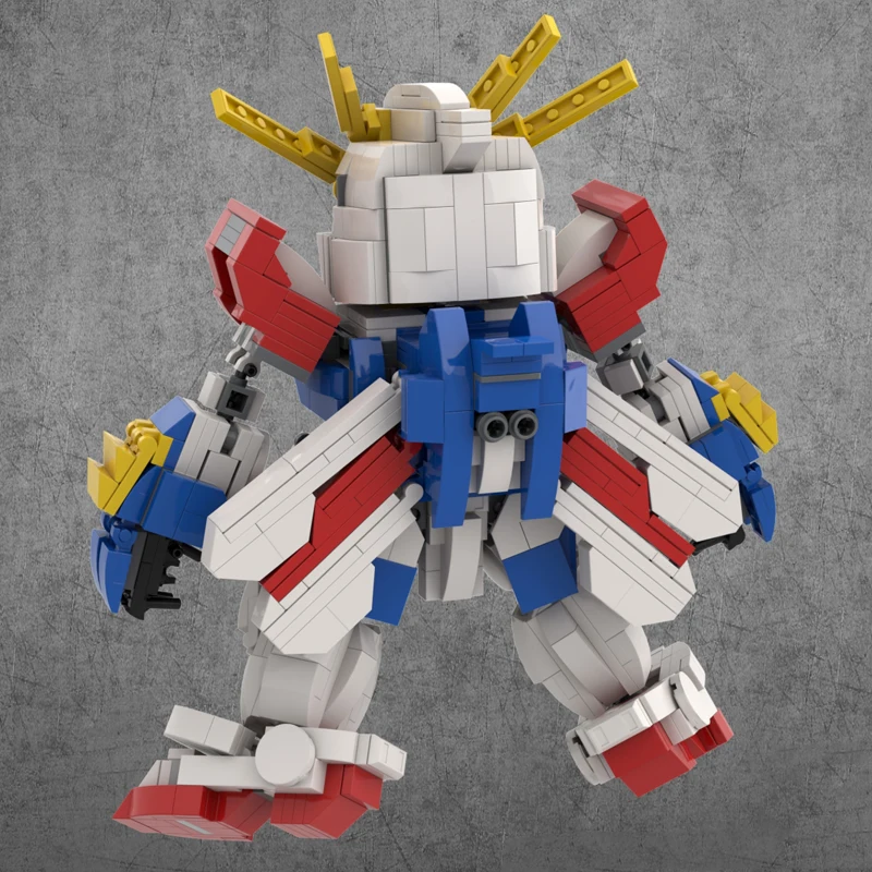 895 шт. оригинальный DIY Мобильный истребитель G Gundam GOD GUNDAM мини кирпичи кино Игрушки