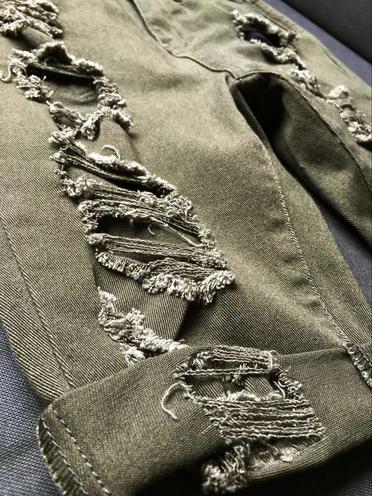 Женские джинсовые шорты с дырками высокой талией|Женские шорты| |