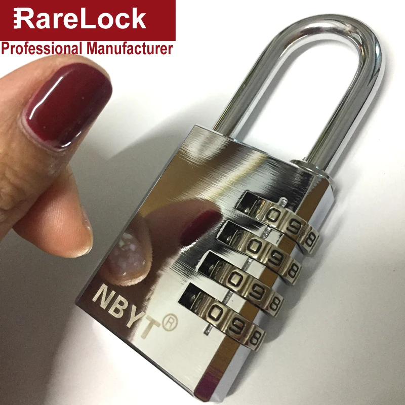 Комбинированный замок из нержавеющей стали для ворот тренажерного зала шкафчик