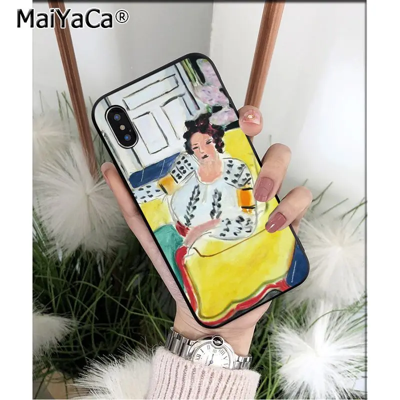Чехол для мобильного телефона MaiYaCa Henri Matisse Art Painting высокого качества Apple iPhone 8 7 6 6S