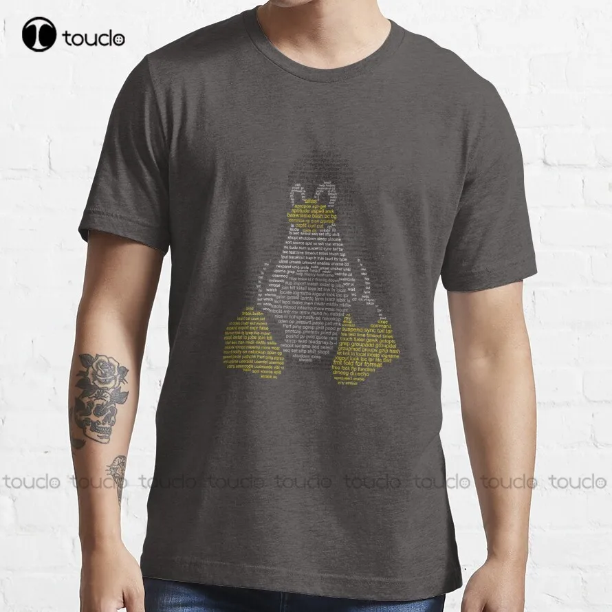 

Linux Tux - Commands T-Shirt Men'S T-Shirts Custom Aldult Teen Unisex Digital Printing Tee Shirt Fashion Funny New Xs-5Xl