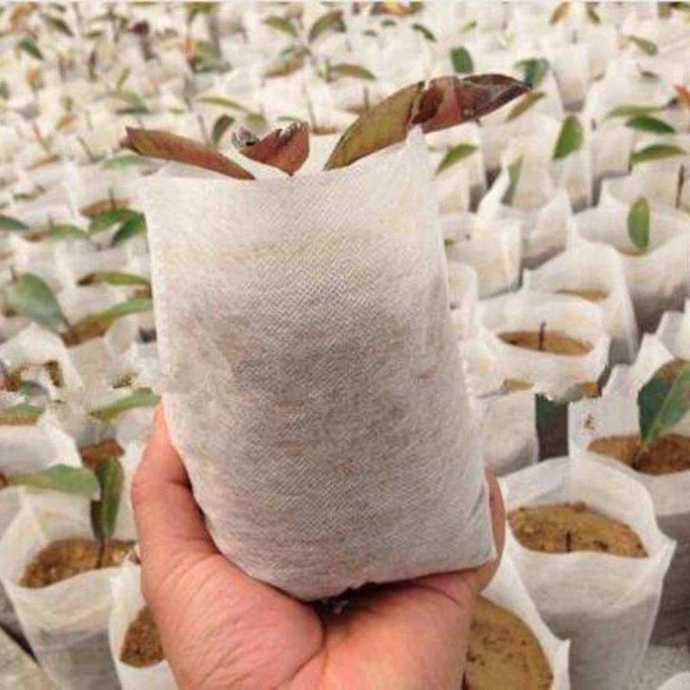 Мешочек для выращивания растений нетканый 4 размера 100 шт./компл. | Дом и сад