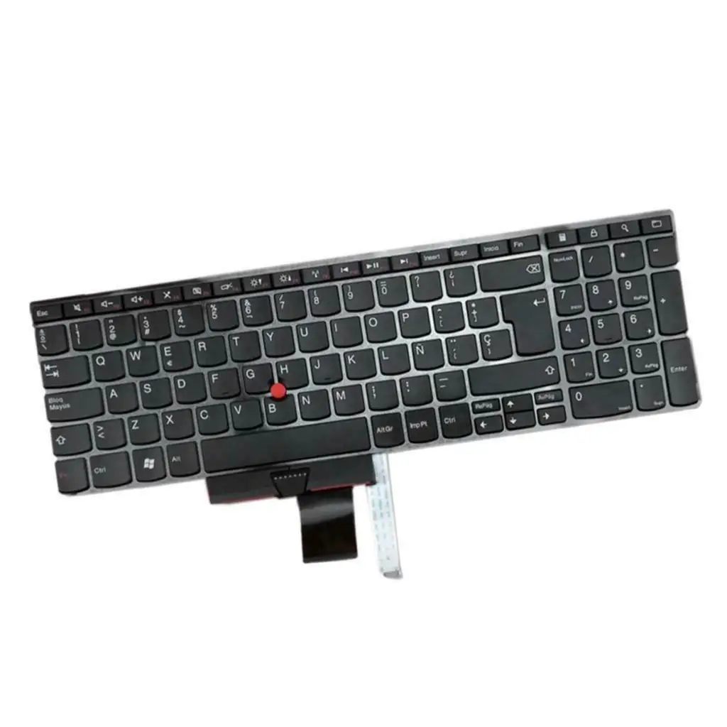 

Plastic Black Spanish Full Keyboard For Thinkpad E520 E525 0A62068 04W0865 SP