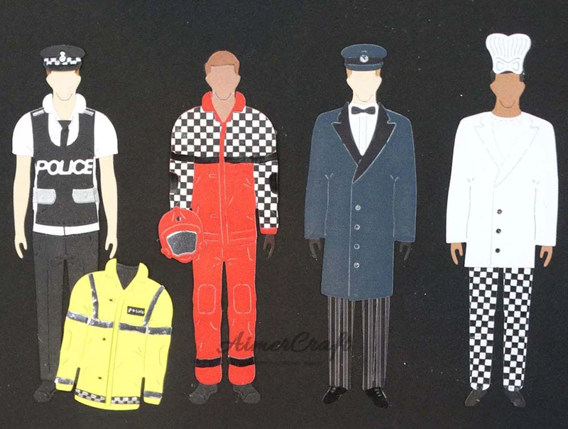 Мужская одежда металлические Вырубные штампы для пальто искусственное