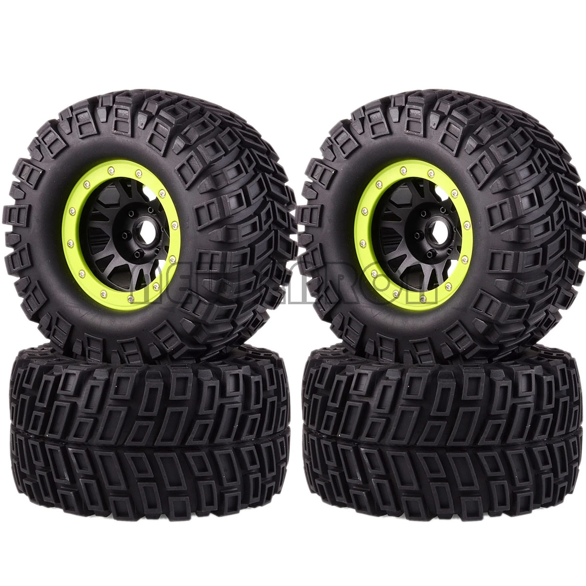 Новые шестигранные колеса ENRON 4 шт. 17 мм и шины 170 для RC 1/8 Monster Truck hpi savage flux HSP Traxxas HPI