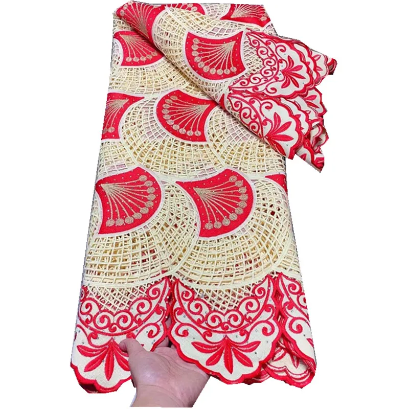 Нигерийская вышивка сетка кружево оптовая цена гипюр шнур кружевная ткань с