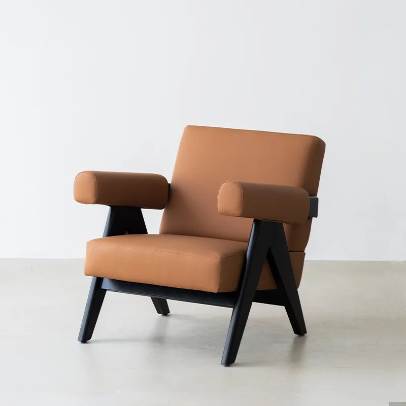 

GY Nordic в античном стиле Деревянный Кресло для отдыха PJ, дизайнерское кресло, тихий стиль для переговоров, Одноместный стул со спинкой