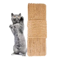 sisal rope cat tree scratch board diy material cat climbing frame replacement desk legs binding rope tools for cat sharpen claw