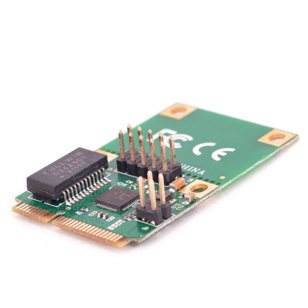Сетевая карта Mini PCIe Gigabit Ethernet для адаптера порта ITX PCI-e к RJ45 10/100/1000 Base-T Сетевой