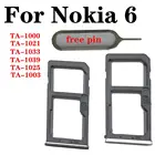 Shyueda 100% Новинка для Nokia 6 TA-1000 TA-1021 TA-1033 TA-1039 TA-1025 TA-1003 лоток для SIM-карты слот для SD-карты со штырьком