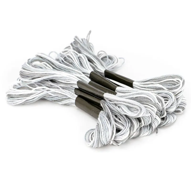 12 шт./лот нить для вышивки крестиком красящие нитки рукоделия плетение браслет