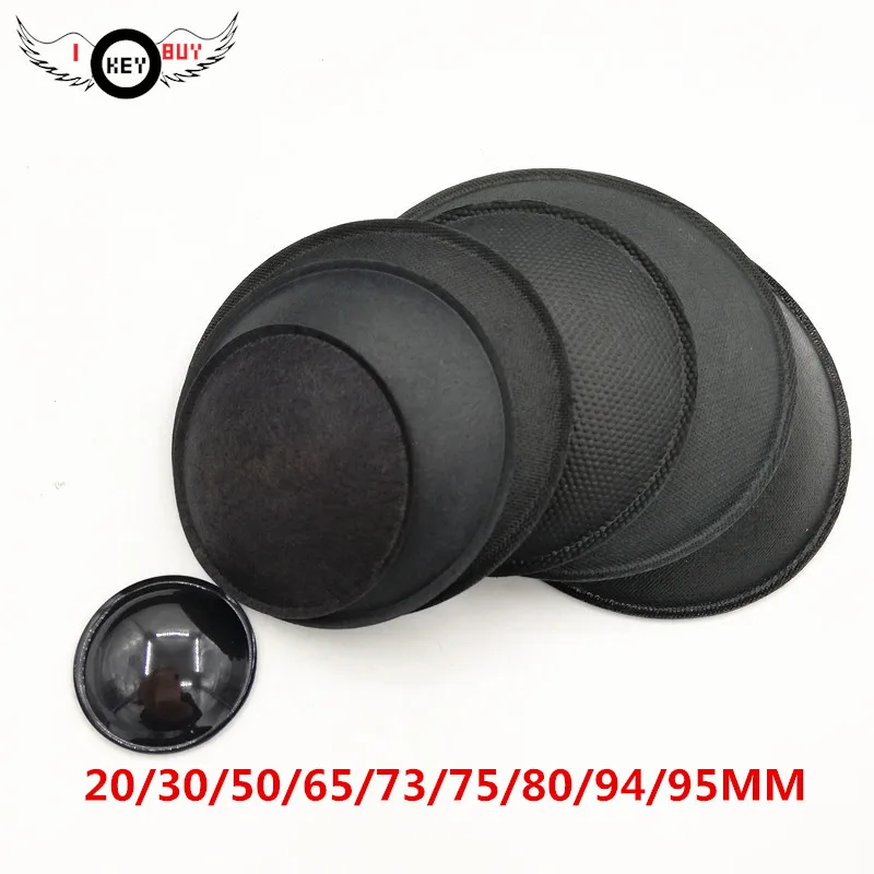 

I KEY BUY 3pcs 20/30/50/65/73/75/80/94/130mm Audio Tweeter Speaker Dust Cap Woofer Loudspeaker Dome Paper PP Dust Cap Cone Cover