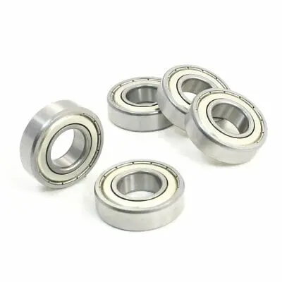 

5Pcs 6004ZZ 20mmx42mmx12mm Double Metal Shielded Deep Groove Ball Bearings