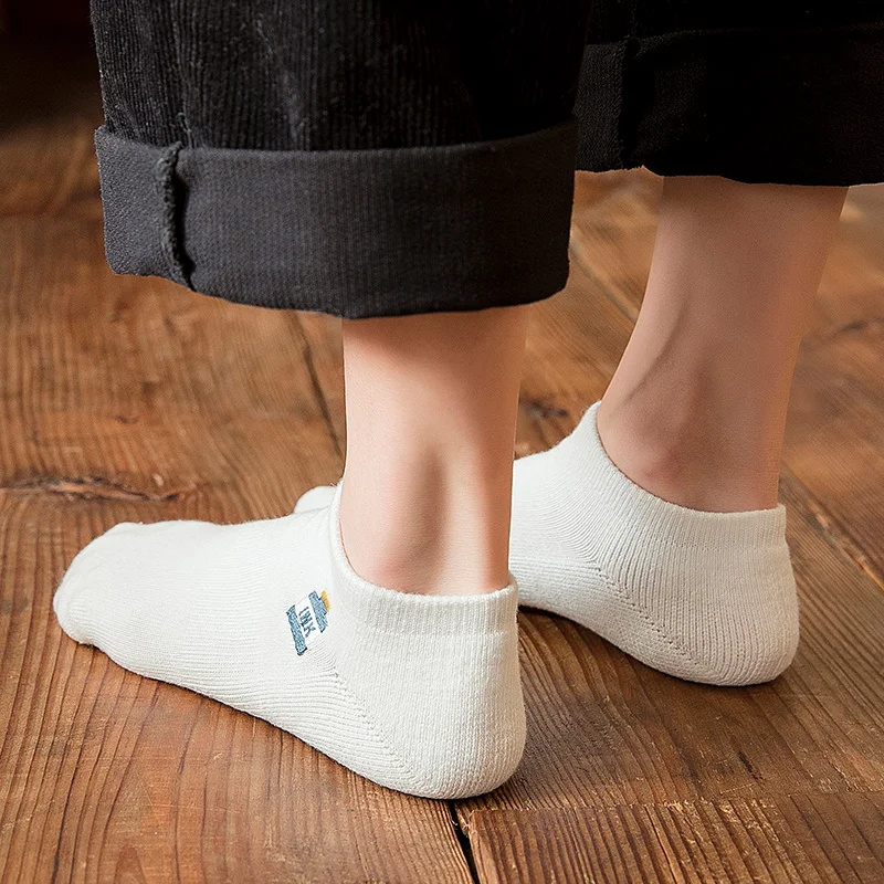 Носки женские короткие с низким вырезом милые бархатные очень толстые пушистые