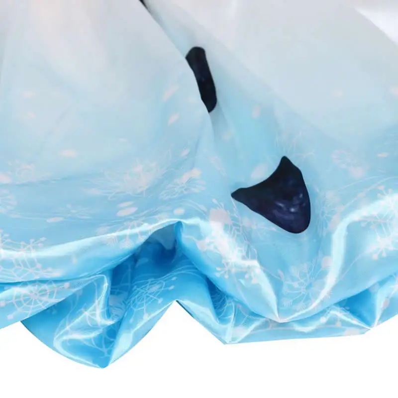 Платье с изображением снеговика Олафа для маленьких девочек Новая детская