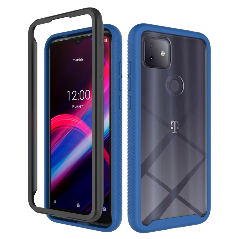 Лучшая защита акриловый защитный чехол для TCL T-Mobile Revvl 5G 4 Plus Противоскользящий