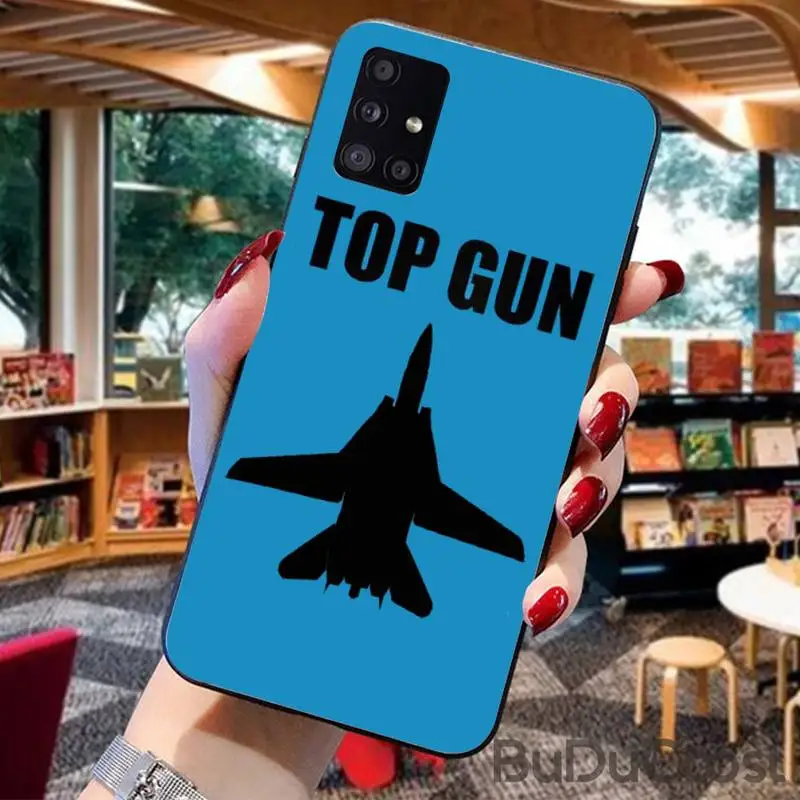 

TOP GUN American Movie Phone Case For Samsung A10 A20 A30 A40 A50 A70 A71 A51 A6 A8 2018