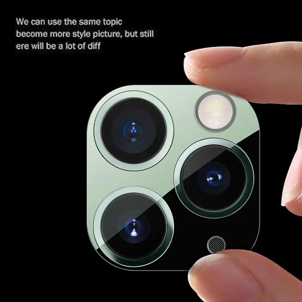 Новая прозрачная задняя крышка для объектива камеры защита экрана 9 H