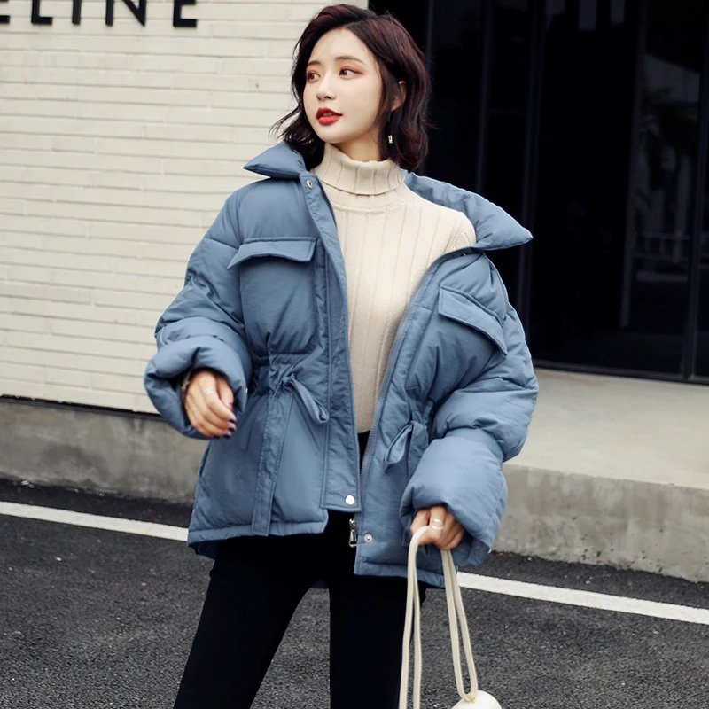 Женские зимние хлопковые парки теплые короткие куртки Толстая Уличная одежда