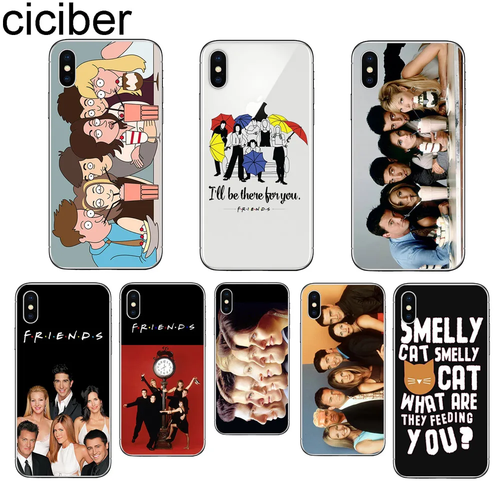 Чехол ciciber Friends для Apple iPhone 11 Pro Max чехол телефона X XR XS 7 8 6 6S Plus мягкий из ТПУ |