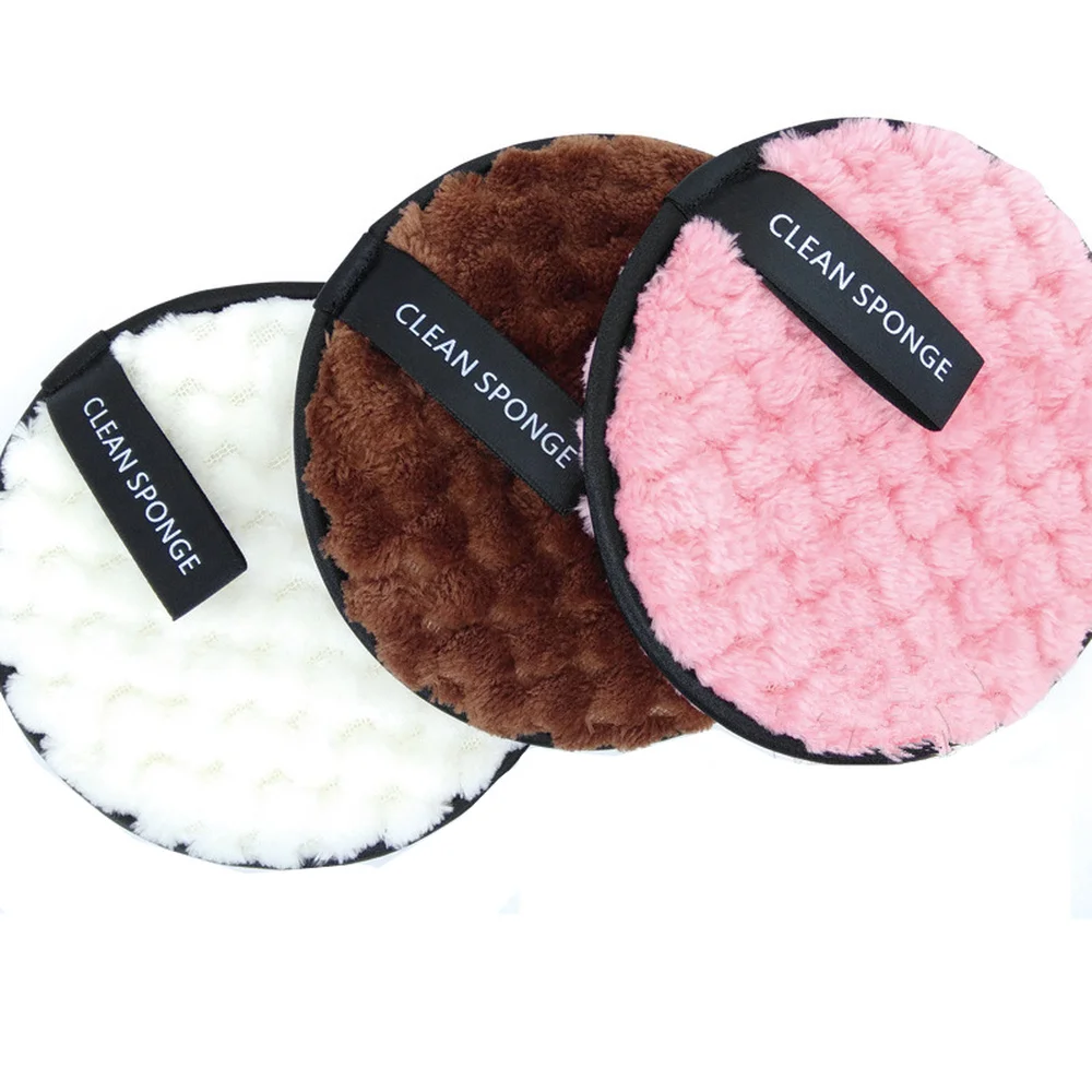 Многоразовые подушечки для снятия макияжа салфетка из микрофибры очищающее